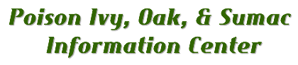 Poison Ivy, Oak, and Sumac Information Center